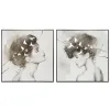 Полотно DKD Home Decor полистирол Полотно 100 x 4 x 100 cm