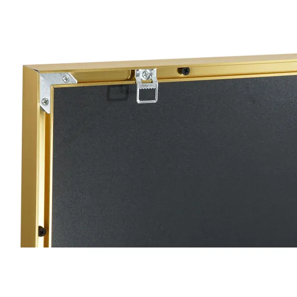 Paveikslas DKD Home Decor Aliuminis Medžio MDF 80 x 3 x 80 cm