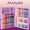 Maalaussetti matkalaukussa 168 osaa pinkki