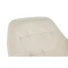 Sēdeklis DKD Home Decor Krēmkrāsa Bronza Metāls 74 x 74 x 90 cm