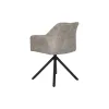 Tuoli DKD Home Decor Musta Harmaa 55 x 58 x 83 cm