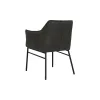 Kėdė DKD Home Decor Juoda Tamsiai pilka 60 x 60 x 84 cm
