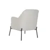 atzveltnes krēsls DKD Home Decor Melns Bēšs Metāls 65 x 73 x 79,5 cm