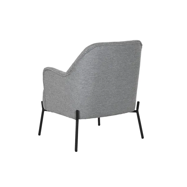 Nojatuoli DKD Home Decor Harmaa Metalli 65 x 73 x 79,5 cm