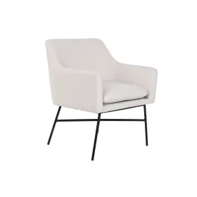 Fotelis DKD Home Decor Rusvai gelsva Metalinis 66 x 62 x 75 cm