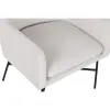 Fotelis DKD Home Decor Rusvai gelsva Metalinis 66 x 62 x 75 cm