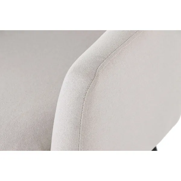 atzveltnes krēsls DKD Home Decor Bēšs Metāls 66 x 62 x 75 cm