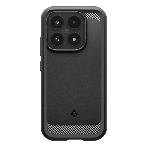 Spigen Rugged Armor - Case for Xiaomi 17 (Matte Black)