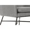 Кресло DKD Home Decor Чёрный Светло-серый Металл 66 x 62 x 76,5 cm