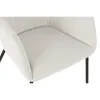 Стуль DKD Home Decor Бежевый полиэстер Металл 59,5 x 60,5 x 78 cm