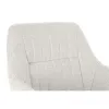 Chair DKD Home Decor Beige Polyester Metal 59,5 x 60,5 x 78 cm