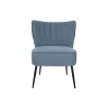 Fotelis DKD Home Decor Mėlyna Metalinis 55 x 64 x 72,5 cm