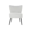 Fotelis DKD Home Decor Juoda Rusvai gelsva Greige Metalinis 55 x 64 x 72,5 cm