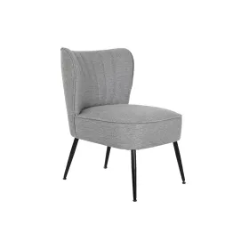 Nojatuoli DKD Home Decor Harmaa Metalli 55 x 64 x 72,5 cm