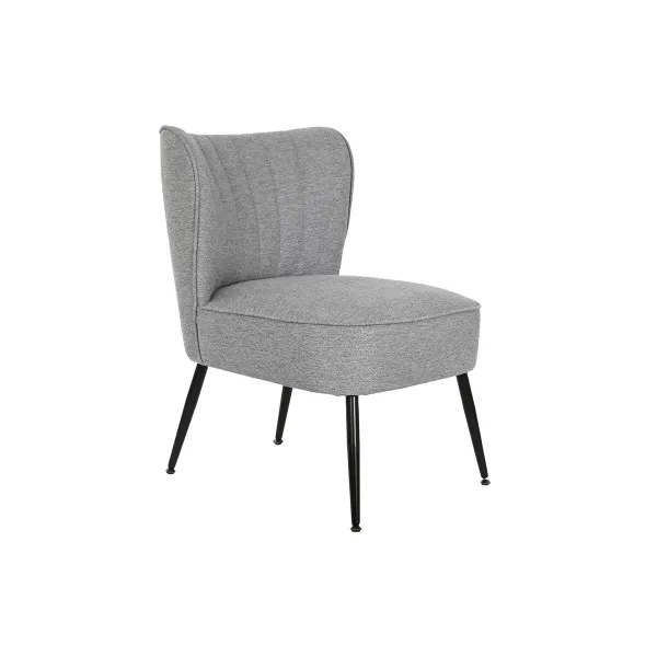 Fotelis DKD Home Decor Pilka Metalinis 55 x 64 x 72,5 cm