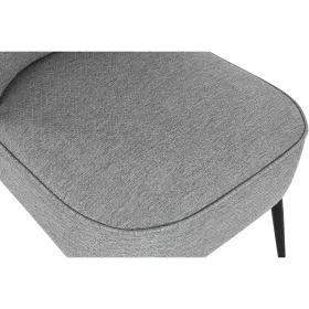 Nojatuoli DKD Home Decor Harmaa Metalli 55 x 64 x 72,5 cm
