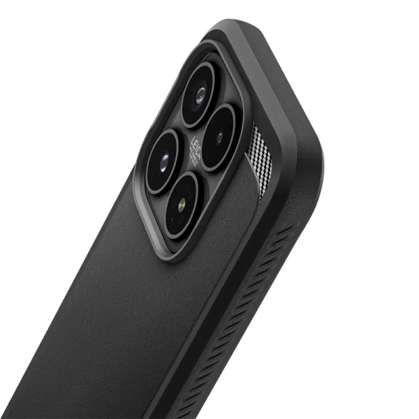 Spigen Rugged Armor - Case for Xiaomi 17 (Matte Black)