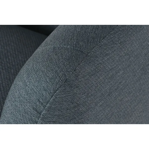 Nojatuoli DKD Home Decor Sininen Musta Kullattu Vaahto Puu Metalli 81 x 75 x 73 cm