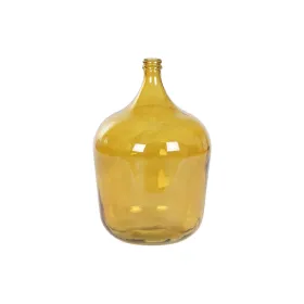 Vaza DKD Home Decor Oranžinė Grūdintas stiklas 36 x 36 x 56 cm