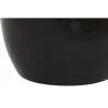 Вспомогательный стол DKD Home Decor Чёрный Позолоченный Металл Стеклянный 59 x 59 x 46 cm
