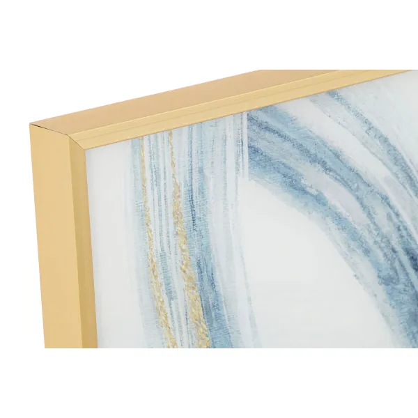 Glezna DKD Home Decor Alumīnijs Stikls 80 x 2,5 x 120 cm 120 x 2,5 x 80 cm