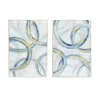 Картина DKD Home Decor Алюминий Стеклянный 80 x 2,5 x 120 cm 120 x 2,5 x 80 cm