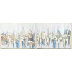 Drobė DKD Home Decor polistirenas Drobė 80 x 3,5 x 60 cm