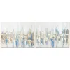 Canvas DKD Home Decor polystyrene Canvas 80 x 3,5 x 60 cm
