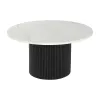 Centrālais galds DKD Home Decor Marmors Koks MDF 80 x 80 x 42 cm