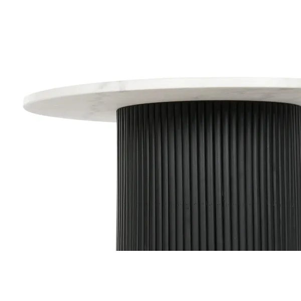 Centre Table DKD Home Decor Marble MDF Wood 80 x 80 x 42 cm