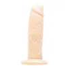 Realistic Dildo Tantus Vibrator With relief Beige Silicone