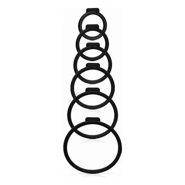 Cock Ring Tantus Black (6 pcs)