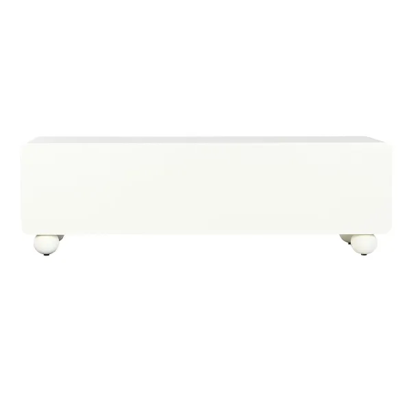 TV mēbeles DKD Home Decor Balts Koks MDF 160 x 37 x 50 cm