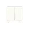 Lipasto DKD Home Decor Valkoinen Puu MDF Moderni 80 x 37 x 85 cm 80 x 37 x 86 cm