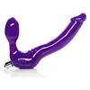 Double Penetration Stroker Tantus F9911 Violet