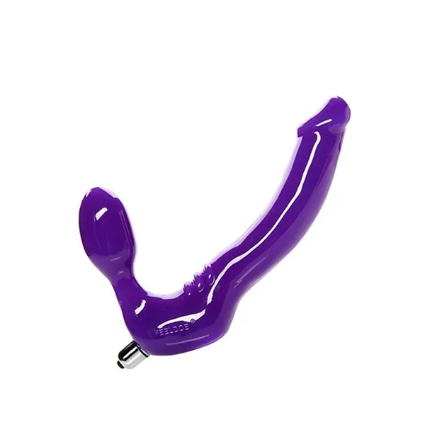 Double Penetration Stroker Tantus F9911 Violet