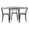 Table set with 4 chairs DKD Home Decor 121 x 55 x 78 cm