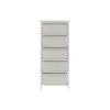 Lipasto DKD Home Decor Valkoinen Bambu Paolownia wood 42 x 32 x 98 cm