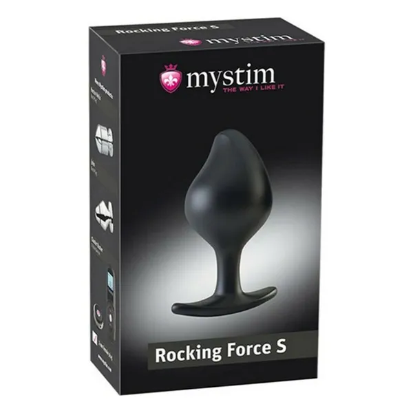 Rocking Force Anal Plug Mystim 5 Black (9,5 cm)