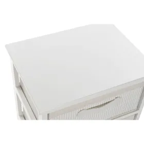 Chest of drawers DKD Home Decor White Bamboo Paolownia wood 42 x 32 x 63 cm