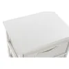 Тумба с ящиками DKD Home Decor Белый Бамбук Древесина павловнии 42 x 32 x 63 cm