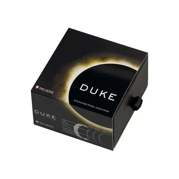 Duke Polished Steel Love Ring Mystim (Ø 55 mm)