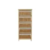 Chest of drawers DKD Home Decor Natural Bamboo Paolownia wood 42 x 32 x 98 cm