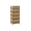 Lipasto DKD Home Decor Luonnollinen Bambu Paolownia wood 42 x 32 x 98 cm