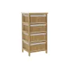 Тумба с ящиками DKD Home Decor Натуральный Бамбук Древесина павловнии 42 x 32 x 81 cm