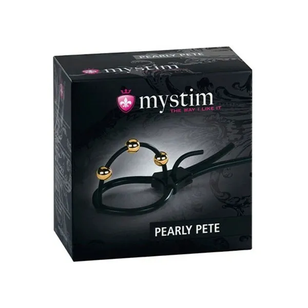 Pearly Pete Corona Strap Mystim MS46586 Black