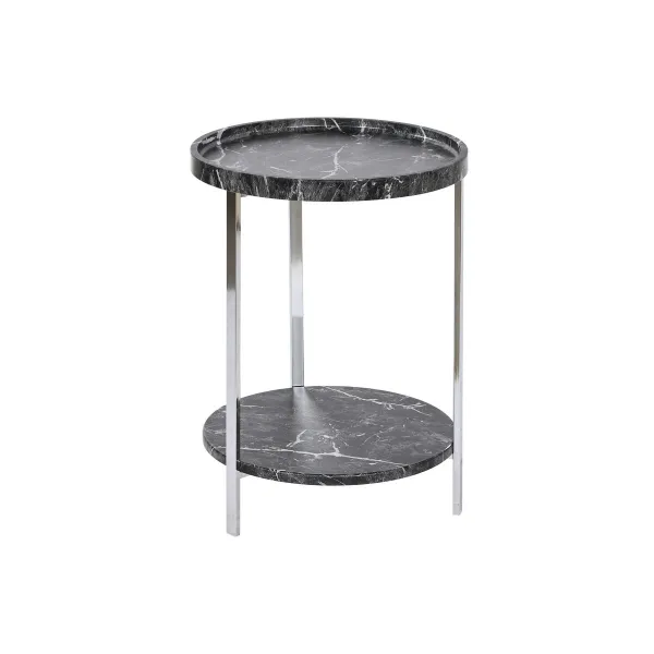 Sivupöytä DKD Home Decor Musta Puu MDF 40 x 40 x 53 cm