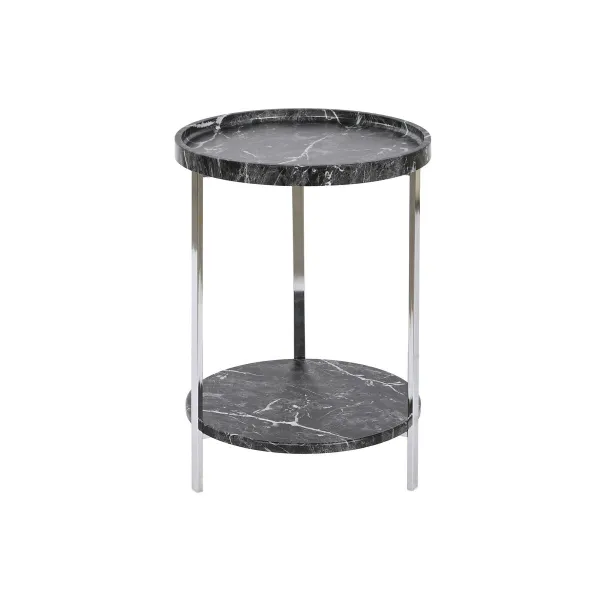 Šoninis staliukas DKD Home Decor Juoda Medžio MDF 40 x 40 x 53 cm