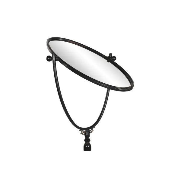 Стоящее зеркало DKD Home Decor Чёрный Металл Стеклянный 61 x 62 x 174 cm