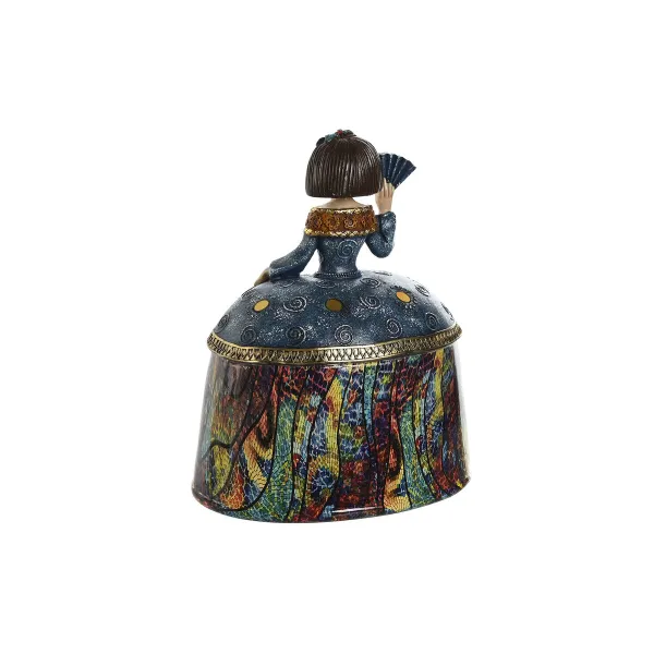 Dekoratyvinė figūrėlė Home ESPRIT Spalvotas Romantiškas 21,5 x 15,5 x 25,5 cm (3 vnt.)
